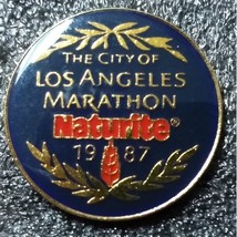 1987 NATURITE The City of Los Angeles Marathon Pin - £3.70 GBP