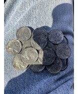 Vintage 1988 Buffalo Indian Head Nickels Belt Buckle #332 - $28.71