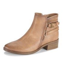 Baretraps Womens 7.5 M Salted Caramel Brown Makenzie Ankle Booties NIB FZ8 - $44.09