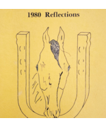 1980 Union Street Junior High Yearbook Reflections Bangor Maine Vintage C82 - €21,48 EUR