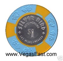 Silver Bird Las Vegas $1 Casino Chip - £7.91 GBP