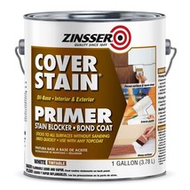 Zinsser Cover Stain Primer Stain Blocker Bond Coat Oil-Based 1 Gallon White - £62.13 GBP