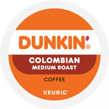 DUNKIN&#39; DONUTS COLOMBIAN MEDIUM ROAST KCUPS 10CT - $16.99