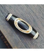 Magnifique perle d&#39;agate yeux amulette Dzi motif rare perle tibétaine de... - $2,608.91 MXN