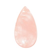 38.65 Carat Rose Quartz Pear Extra Large Loose Gemstone for Jewelry Making - £13.28 GBP