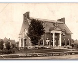 RPPC Carnegie Biblioteca E Insegnanti Scuola Quadrante Wisconsin Wi 1908 - $11.33