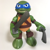 Talking Leonardo 6” Action Figure Teenage Mutant Ninja Turtles 2014 TMNT Works - $11.26