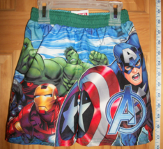 Avengers Baby Clothes 24M Infant Boy Swimwear Swim Superhero Bathing Suit Trunks - £11.38 GBP