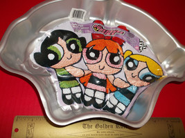 Power Puff Girls Food Craft Wilton Cartoon Character Cake Pan Recipe Bake Mold - £14.93 GBP