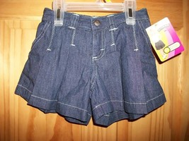 Riders Jeans Baby Clothes 3T Toddler Blue Denim Shorts Girl Christine Le... - £6.80 GBP