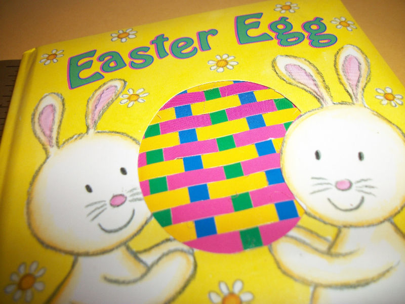 Education Holiday Board Book Easter Egg Bunny Picture Hardcover Basket F... - $4.74