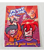 AUTOGRAPHED Signed Paperback Penny Arcade 1 Attack of the Bacon Robots C... - $14.99