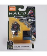 Mega Construx Halo Brute Warrior Figure Series 12 GNB20 21 Pieces - $11.16