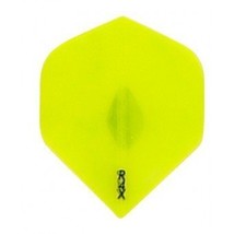 3 Sets of 3 Dart Flights - 1653 - Ruthless R4X Clear Yellow Standard Double T... - $5.14