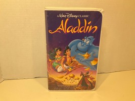 1993 Walt Disney Black Diamond Classic Edition “Aladdin”  VHS -  Plays - £254.38 GBP