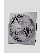 BLACK+DECKER Mini Box Fan Tabletop Quiet 9 Inch Desk Box Fans Frameless ... - $34.01 CAD