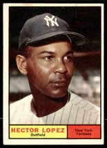 1961 Topps #28 Hector Lopez VGEX-B111R4 - £15.55 GBP