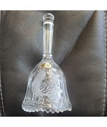 The European Collection Crystal Bell 24% Lead Crystal Made in W. Germany... - $18.99