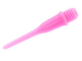 Pink Strong L-Style Soft Tip Plastic Short Shortlip Dart Tips - £5.86 GBP
