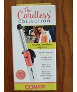 The Cordless Collection Conair 5/8 Inch Curling Iron-Brand New-SHIPS N 2... - €33,88 EUR