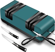 This Electric Knife Sharpener Features Two Stages Of Sharpening And Poli... - £34.00 GBP