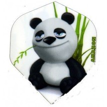 5 Sets of 3 Dart Flights - Azc-8 - Amazon Panda Cartoon Standard Flights - £5.60 GBP