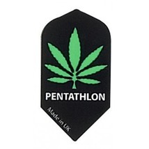 Pentathlon - 2224 - Black Green Pot Leaf Marijuana Cannabis - 3 Sets of 3 - D... - £4.39 GBP
