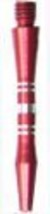 Color Master Aluminum Grooved Dart Shafts - Short - Red - Set of 3 - £3.65 GBP