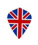 5 Sets of 3 Dart Flights - Mk9 - Union Jack British Flag Kite Shape Poly... - £6.00 GBP