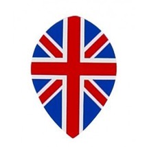 3 Sets of 3 Dart Flights - M505 - Union Jack British Flag Poly Super Metronic... - $5.50