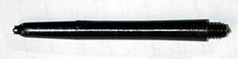 Medium Length Halex Black Nylon (Polycarbonate) Master Dart Shaft Set 2B... - $2.70