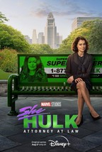 Marvel Studios&#39; She-Hulk:Attorney at Law Payoff Poster-mirror-image-NEW-Free S&amp;H - £26.58 GBP