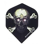 Ruthless Skull and Crossbones 1729 Double Thick Standard Wide Size Dart ... - $2.32