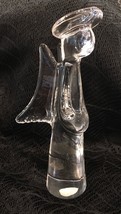 Lead Crystal Angel Figurine Japan 8-3/4&quot; Tall - £12.52 GBP