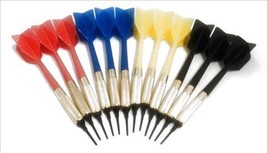 GLD Commercial Soft Tip Bar Darts-Set of 12 with 250 Dart Tips - £10.93 GBP