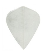 Clear - 1 Set of 3 - Poly Kite Shaped Dart Flights - £2.34 GBP