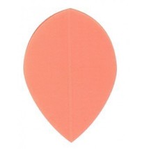 3 Sets of 3 Dart Flights Poly Fluorescent Orange Tear Drop - $5.50