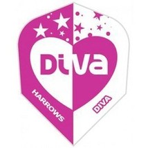 Harrows - 30-2823 - Diva Heart Pink - 1 Set of 3 Double Thick Standard Wide S... - £2.35 GBP