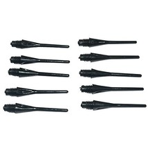 Genaric 50pcs/set 2BA Groove 27mm Nylon Soft Tip Dart Points Black - £4.71 GBP