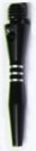 Color Master Aluminum Grooved Dart Shafts - Black - Xtra Short - Set of 3 - $4.50