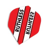 F7052 Red Stripe Ruthless Xtra Strong Dart Flights - 4 sets standard flights ... - £4.10 GBP