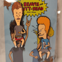 Beavis and Butthead Eating Enamel Pin Set Official Cartoon Collectibles - £13.72 GBP