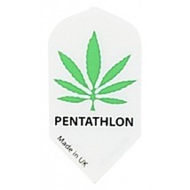 An item in the Sporting Goods category: Pentathlon - 2223 - White Green Pot Leaf Marijuana Cannabis - 3 Sets of 3 - D...