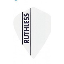 Ruthless - 1789 - White - 1 Set of 3 - Double Thick Kite Shaped Dart Fli... - $2.95