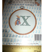 Peter Rabbit Craft Kit Bunny Beatrix Potter Cross Stitch Set Alphabet Le... - $9.49