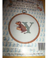 Peter Rabbit Craft Kit Mouse Beatrix Potter Cross Stitch New Alphabet Le... - $179.83 MXN