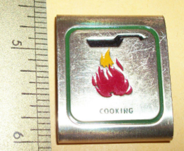 Fashion Treasure Belt Slide Metal Cooking Merit Badge USA Cub Boy Scout ... - $9.49