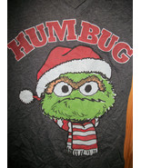 Sesame Street Girl Clothes Medium Christmas Holiday Tee Shirt Top Humbug... - €10,47 EUR