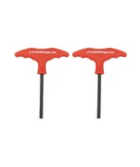 PAIR OF QUIK STAGE 5/16" X 6 1/2" LONG T-HANDLES HEX KEY WRENCH. FREE SHIPPING! - $12.49