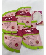 (5) Yes To Watermelon Light Hydration Paper Mask Fresh Peach Slices Jell... - $6.40 CAD
